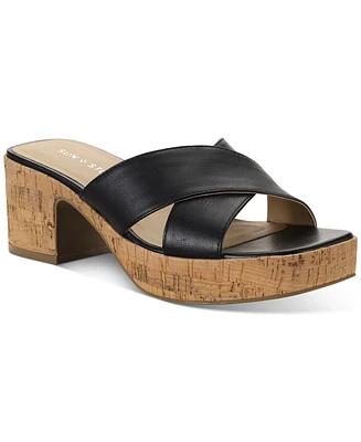 Sun + Stone Giigi Crisscross Wedge Sandals, Created for Macy's