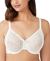 Wacoal Halo Lace Molded Underwire Bra 851205, Up To G Cup