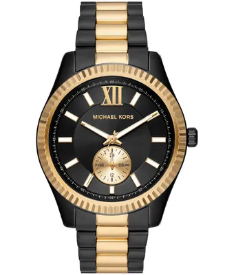 Michael Kors Men's Lexington Multifunction Two-Tone Stainless Steel Bracelet Watch - Two