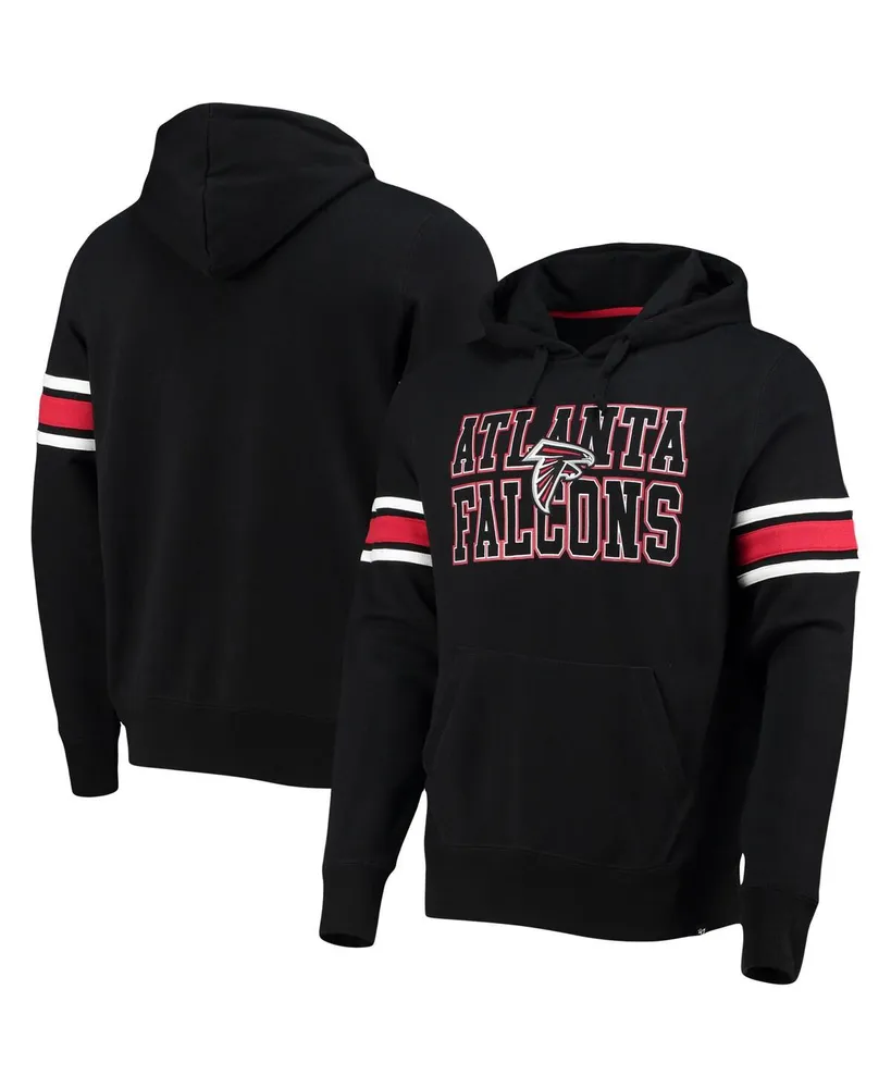 '47 Black Las Vegas Raiders Double Block Pullover Hoodie