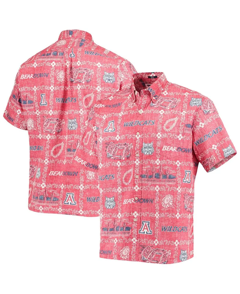 Men's Reyn Spooner Red Cincinnati Reds Aloha Button-Down Shirt 