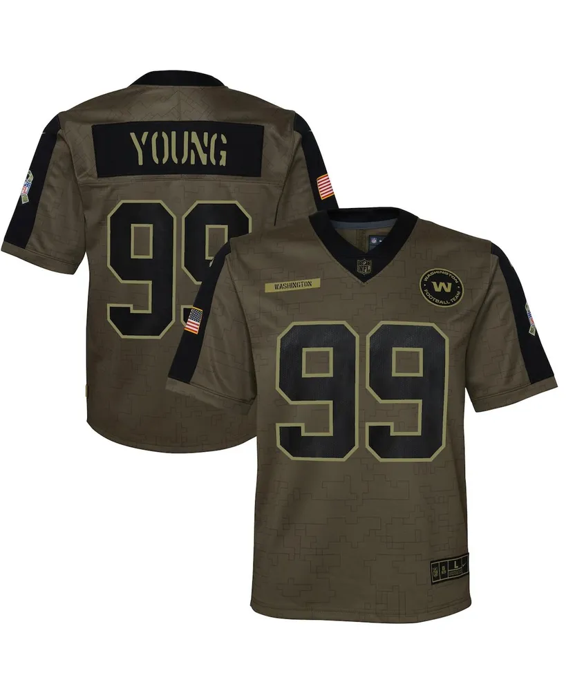 Women's Pittsburgh Steelers T.J. Watt Nike Olive 2021 Salute To Service  Limited Player Jersey