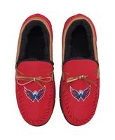 Men's Foco Washington Capitals Corduroy Moccasin Slippers