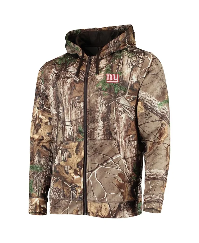 Dunbrooke New York Jets Realtree Camo Trophy Tech Fleece Full-Zip Hoodie Size: Medium