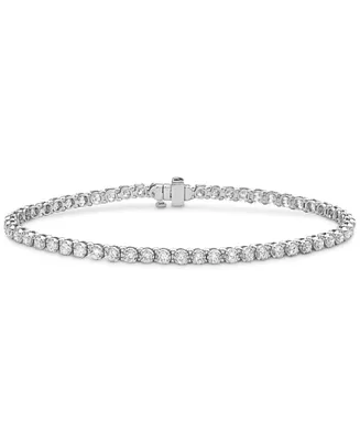 Men's Diamond Tennis Bracelet (5 ct. t.w.) in 10k White Gold