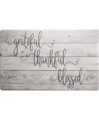 Global Rug Designs Cheerful Ways Grateful Thankful Modern Farmhouse Area Rug