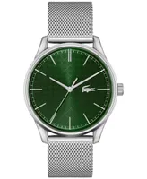 Lacoste Men's Vienna Stainless Steel Mesh Bracelet Watch 42mm