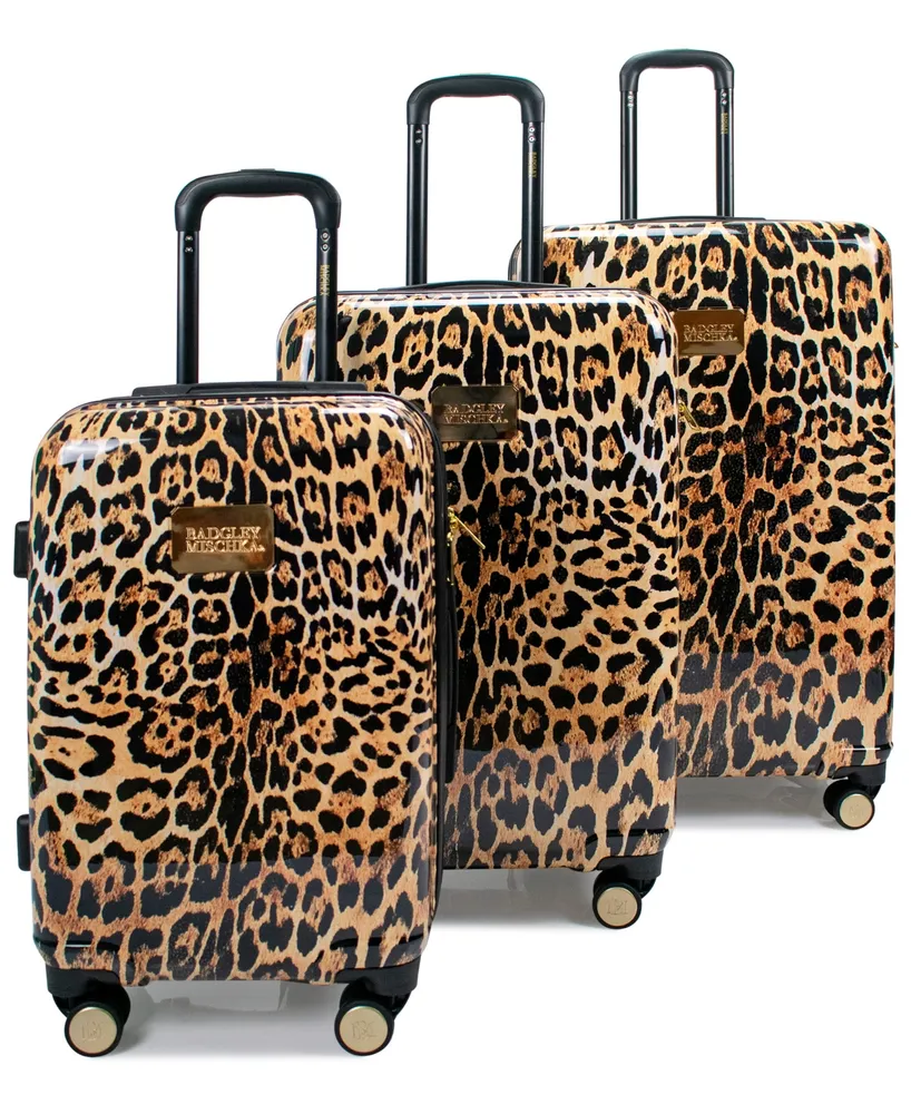 Badgley Mischka Expandable Luggage Set, 3 Piece