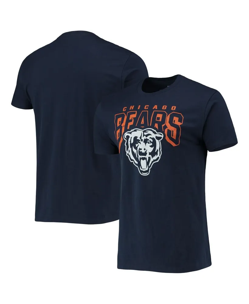 Men's Navy Chicago Bears Bold Logo T-shirt