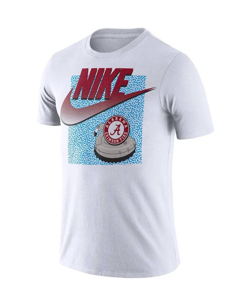 Men's Nike White Alabama Crimson Tide Swoosh Spring Break T-shirt