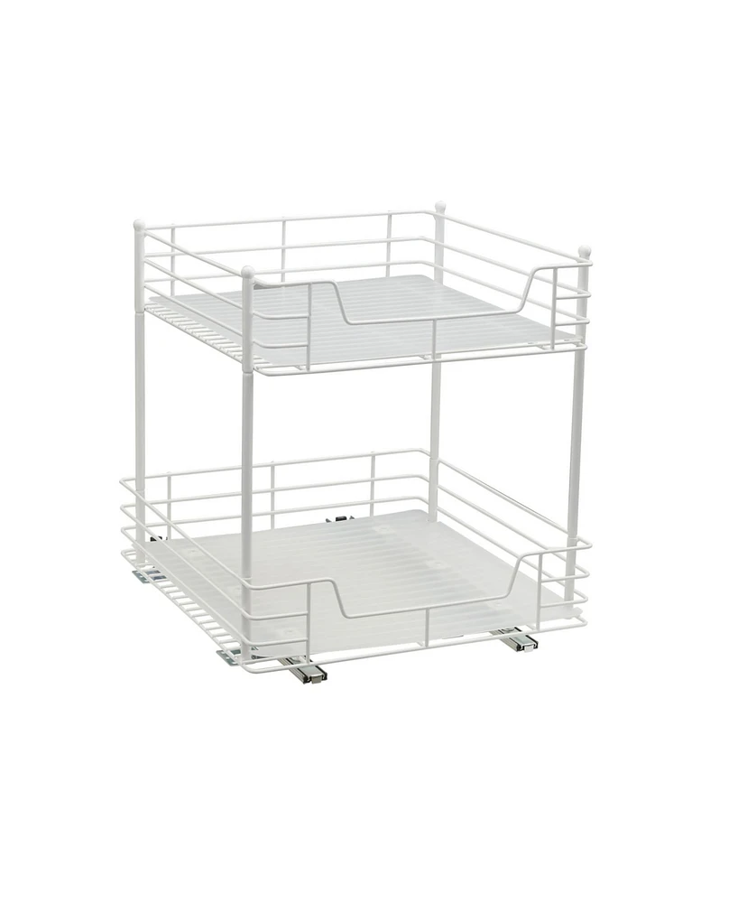 2-Tier Sliding Pantry Organizer
