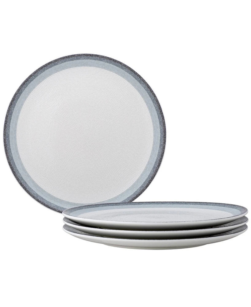 Noritake Colorscapes Layers Coupe Dinner Plate Set of 4, 11"