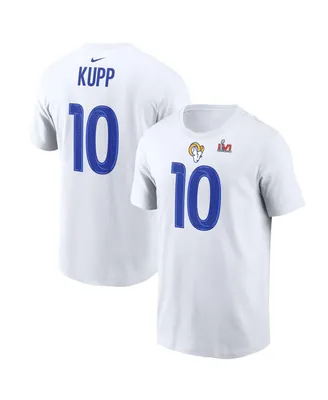 Men's Nike Cooper Kupp White Los Angeles RamsSuper Bowl Lvi Bound Name and Number T-shirt