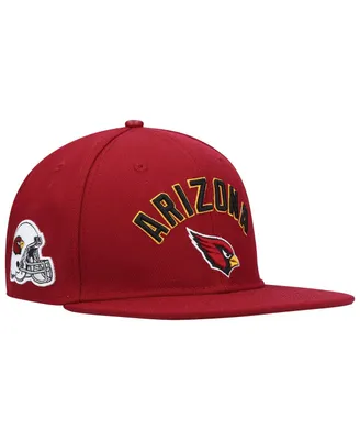 Men's Pro Standard Cardinal Arizona Cardinals Stacked Snapback Hat