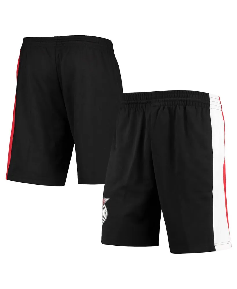 Men's Mitchell & Ness Black Portland Trail Blazers Hardwood Classics 75th Anniversary Swingman Shorts