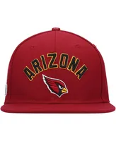 Men's Pro Standard Cardinal Arizona Cardinals Stacked Snapback Hat