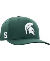 Men's Top of the World Green Michigan State Spartans Reflex Logo Flex Hat