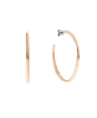 Calvin Klein Women's Stainless Steel Hoop Earrings 
