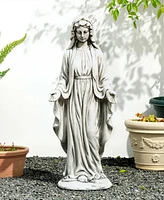 Glitzhome Blessed Mother Mary Garden Statue