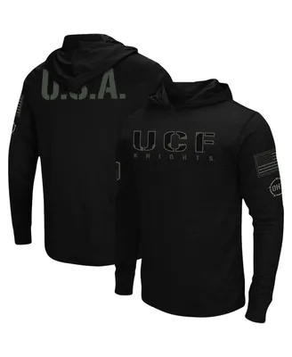 Men's Black Ucf Knights Oht Military-Inspired Appreciation Hoodie Long Sleeve T-shirt
