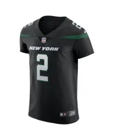 Nike Men's Zach Wilson Stealth New York Jets Vapor Elite Jersey