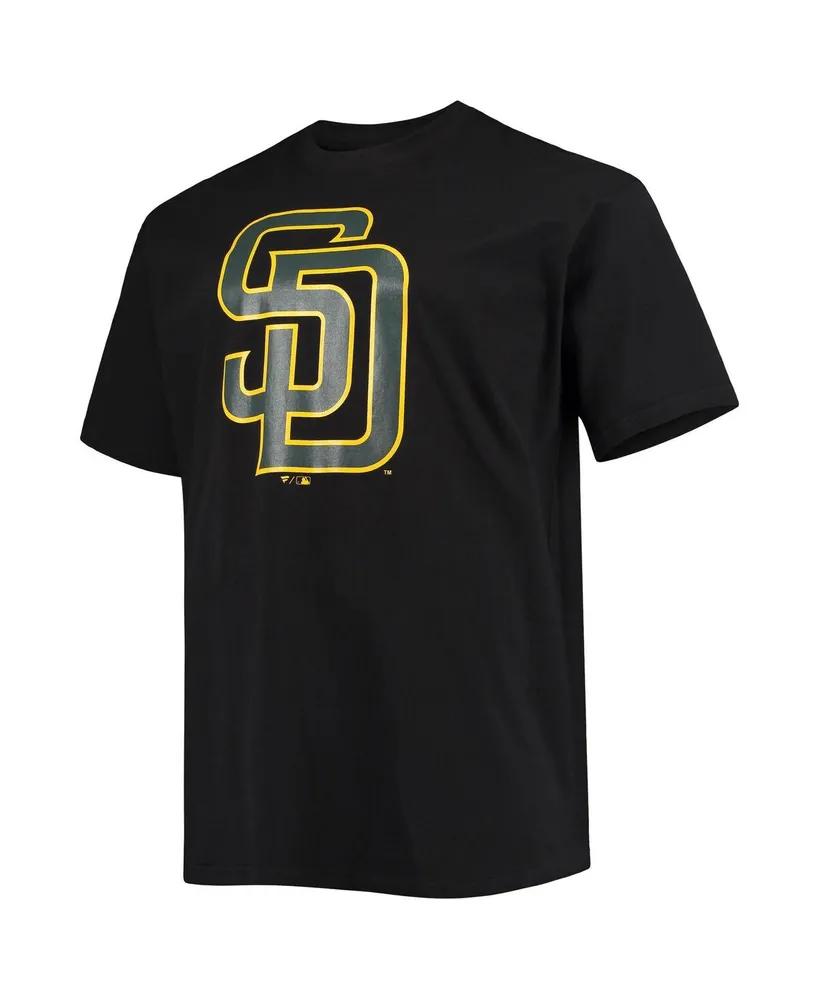 Men's Fernando Tatis Jr. Black San Diego Padres Big and Tall Wordmark Name Number T-shirt