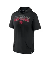 Men's Black Toronto Raptors Guard The Rim Hoodie T-shirt