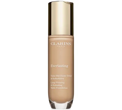 Clarins Everlasting Long-Wearing Full Coverage Foundation, 1 oz.