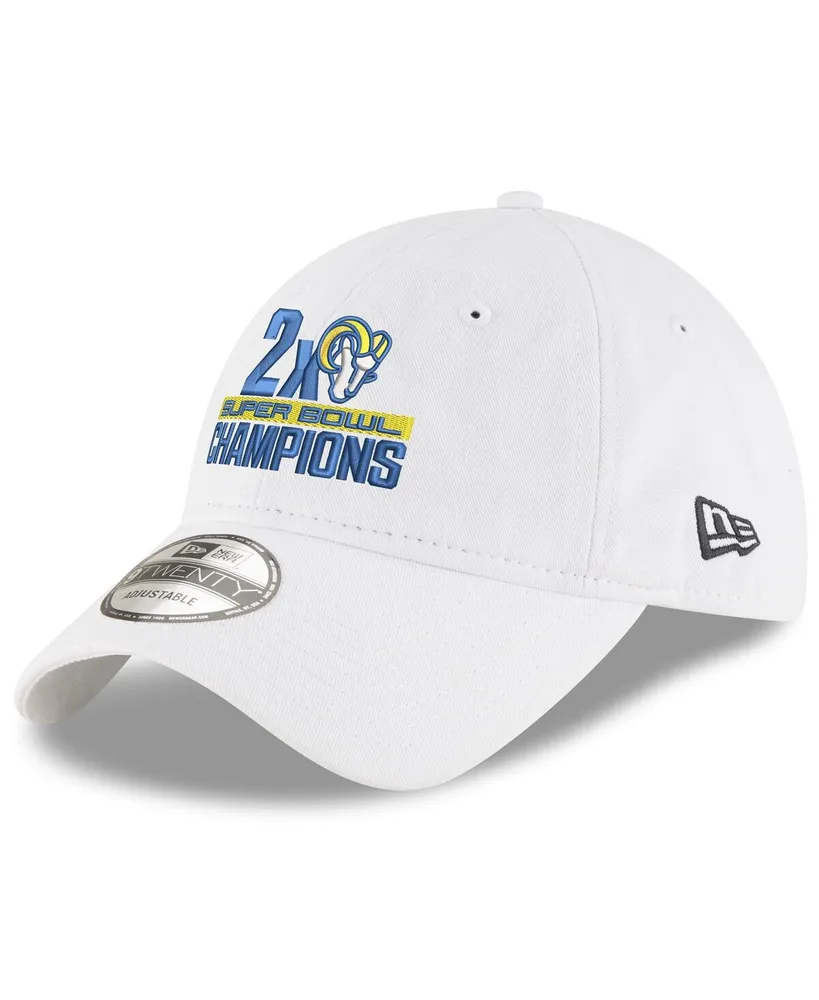 Men's New Era Royal Los Angeles Rams Logo Super Bowl LVI Champions