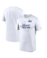 Men's Nike White Los Angeles Rams Super Bowl Lvi Champions Hometown T-shirt