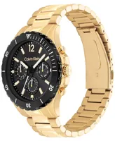 Calvin Klein Gold-Tone Bracelet Watch 44mm