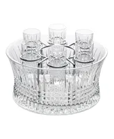 Lismore Diamond Vodka Chiller Set, 7 Piece