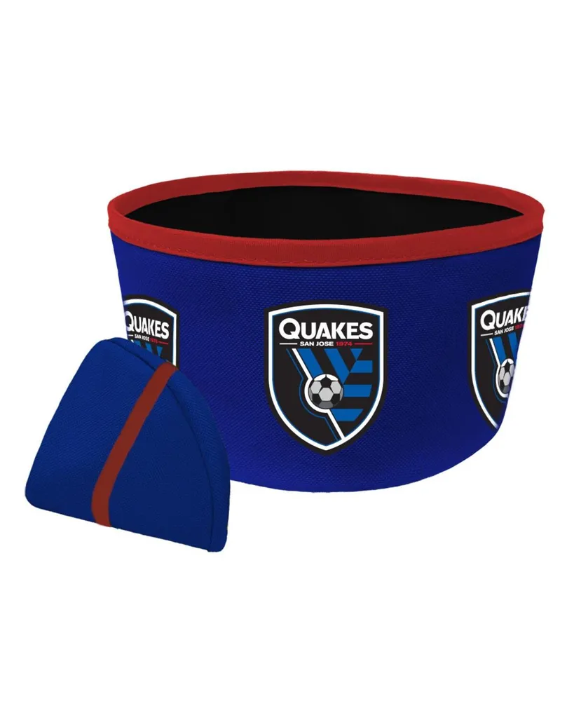 San Jose Earthquakes Collapsible Travel Dog Bowl