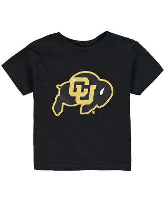 Toddler Unisex Black Colorado Buffaloes Big Logo T-shirt