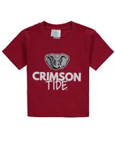 Big Boys Crimson Alabama Crimson Tide Crew Neck T-shirt