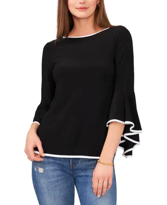 Sam & Jess Women's Bell-Sleeve Top