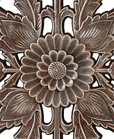 Madison Park Botanical Panel Carved Wall Set, 2 Piece