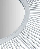 Madison Park Fiore Sunburst Mirror - Silver