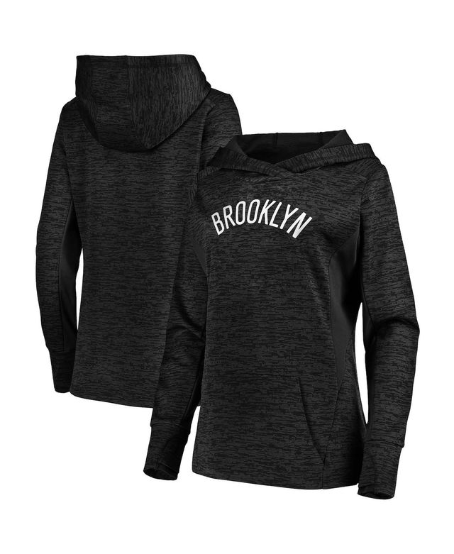 Women's Fanatics Black Brooklyn Nets Showtime Done Better Pullover Hoodie