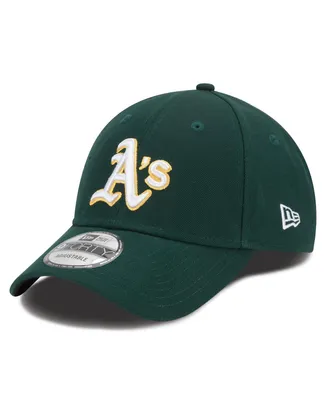 Men's New Era Green Oakland Athletics League 9Forty Adjustable Hat -
