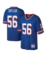 Men's Mitchell & Ness Lawrence Taylor Royal New York Giants Legacy Replica Jersey