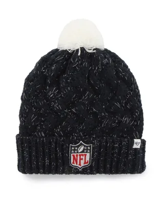 Women's '47 Navy Nfl Fiona New York Giants Cuffed Knit Hat with Pom