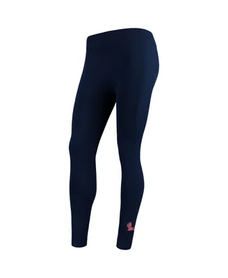 Women's ZooZatz Navy Ole Miss Rebels Fleece Leggings