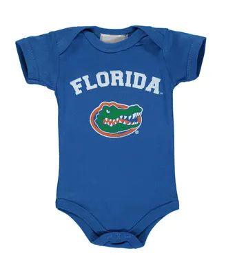Infant Boys and Girls Royal Florida Gators Arch & Logo Bodysuit