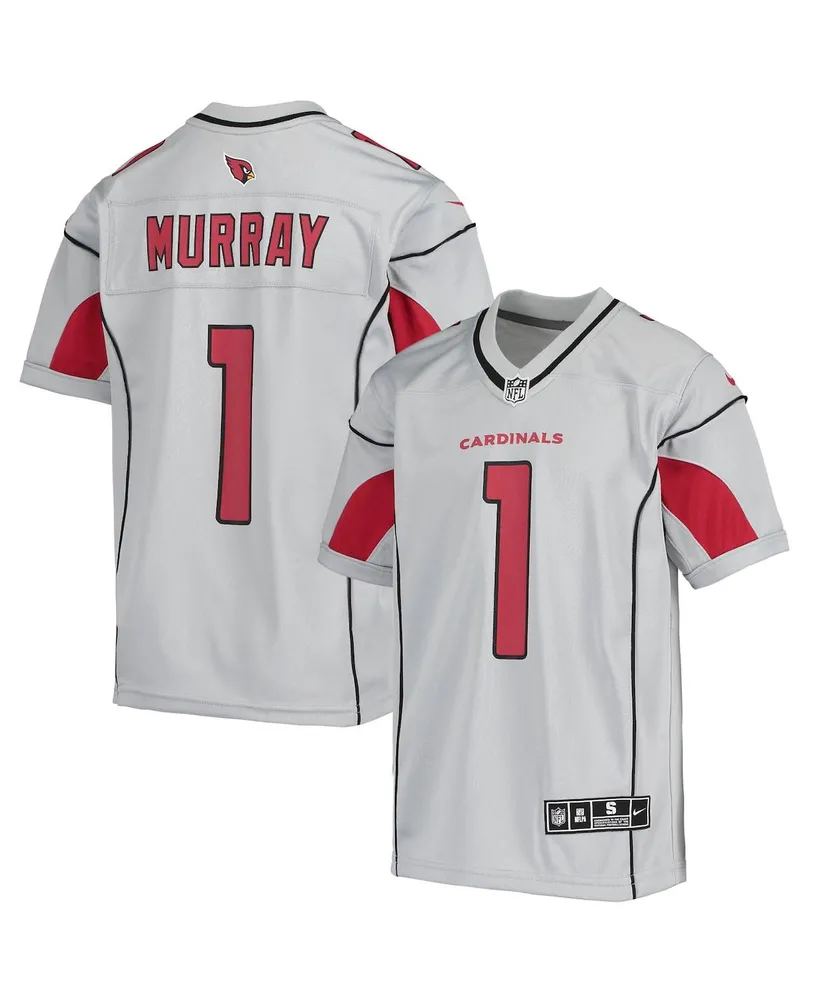 Big Boys Nike Kyler Murray Silver Arizona Cardinals Inverted Team Game Jersey