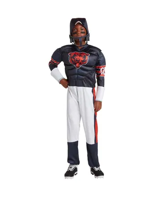 Big Boys Navy Chicago Bears Game Day Costume