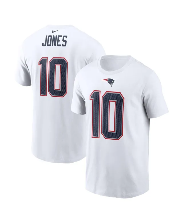 Mac Jones New England Patriots Nike Youth Inverted Game Jersey - Gray