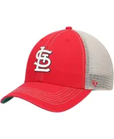 Men's '47 Red St. Louis Cardinals Trawler Clean Up Trucker Snapback Hat