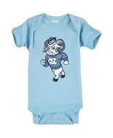 Infant Boys and Girls Light Blue North Carolina Tar Heels Big Logo Bodysuit