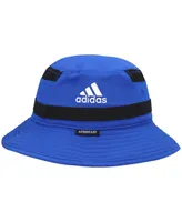 Men's adidas Royal Kansas Jayhawks 2021 Sideline Aeroready Bucket Hat